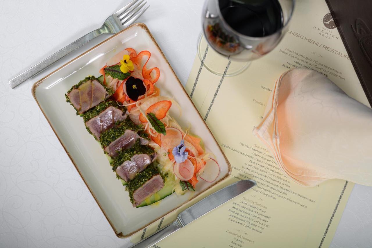 Hotel Premier Aqua - Adults Only Vrdnik Eksteriør billede A plate of tuna