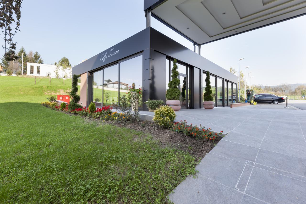 Hotel Premier Aqua - Adults Only Vrdnik Eksteriør billede Entrance of the new crematorium